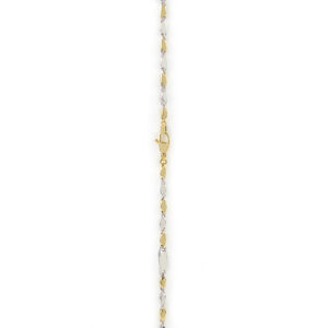 Collana bicolore con ciondoli | B2B abbigliamento donna online