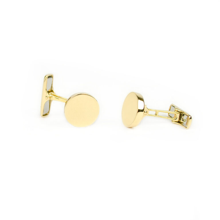 Gemelli per camicia da polso con 19 Swarovski® in oro Gemelli per camicia da polso con 19 Swarovski® in oro